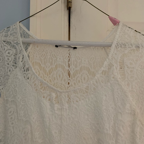 You Are Not Alone women’s size small white dress - Picture 3 of 4